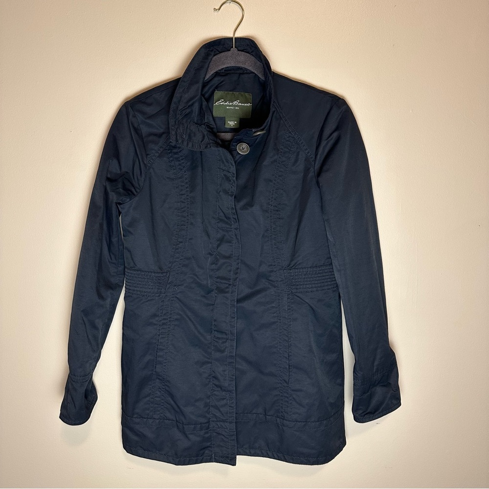 Eddie Bauer black button up jacket